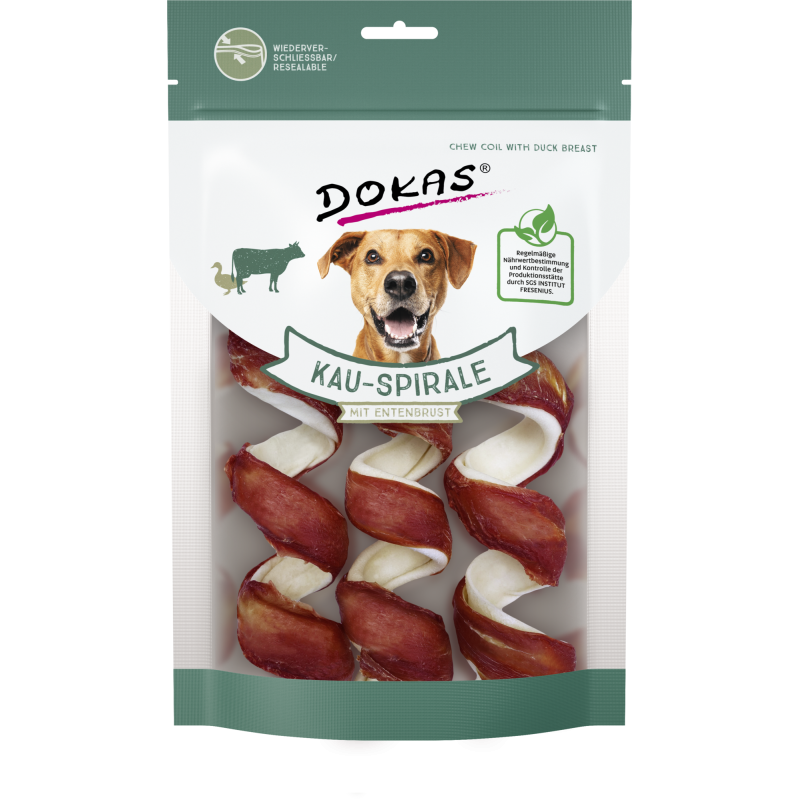 Dokas Kauspirale mit Entenbrust - 110 g