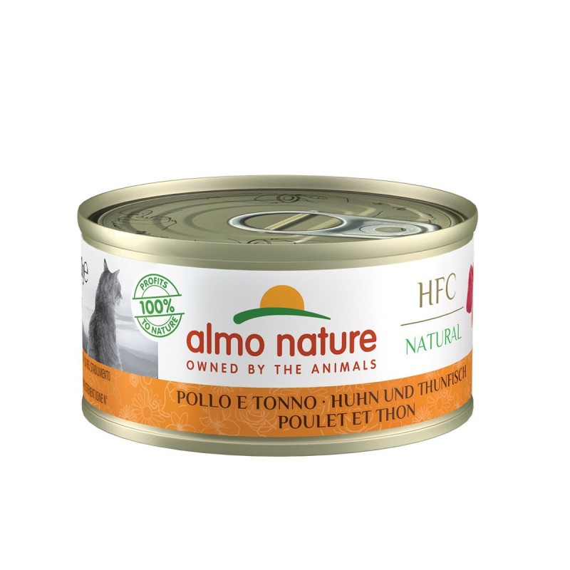 Almo Nature HFC Natural Megapack Huhn / Thunfisch 6x70g