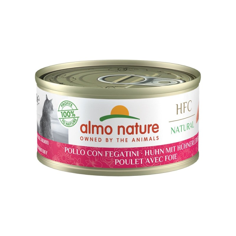 Almo Nature HFC Megapack Huhn mit Hühnerleber 6x70g