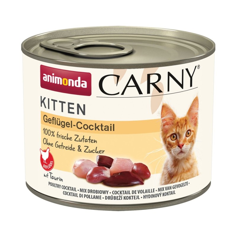 animonda Carny Kitten Geflügel-Cocktail 24x200g