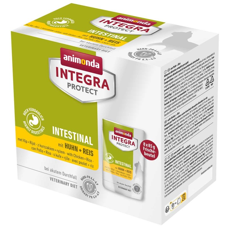 animonda INTEGRA PROTECT Intestinal Huhn / Reis 8x85g