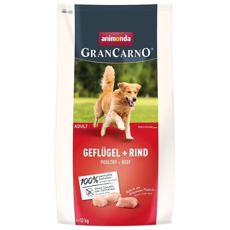 Animonda GranCarno Adult Geflügel und  Rind 12kg