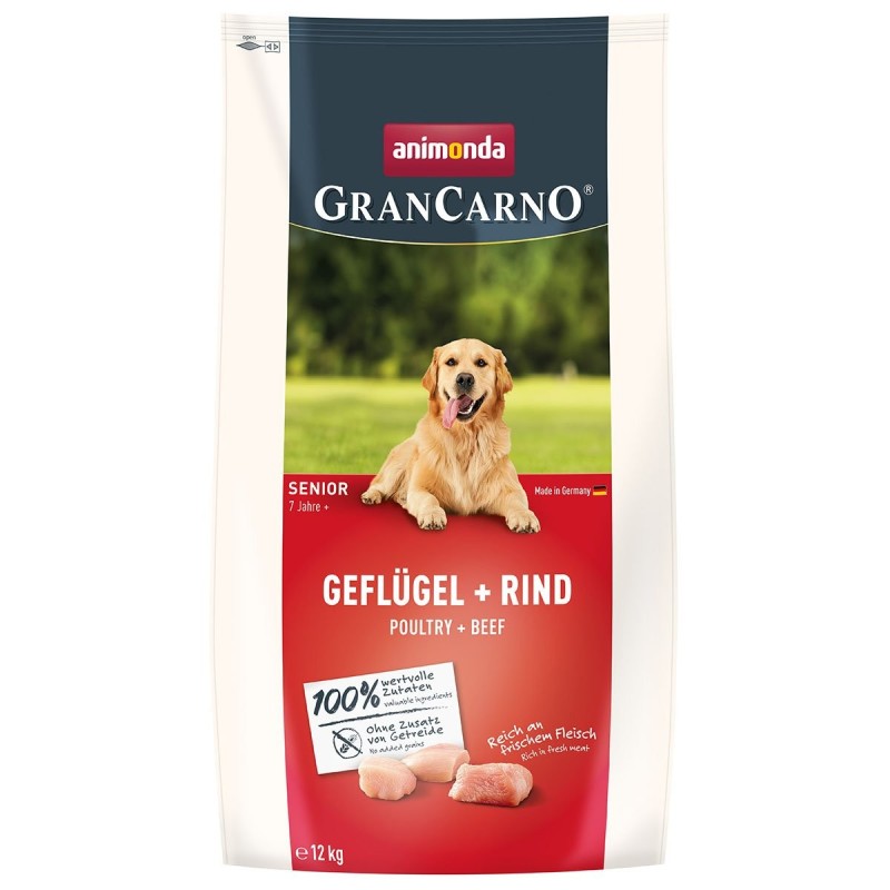 Animonda GranCarno Senior Geflügel und  Rind 12kg