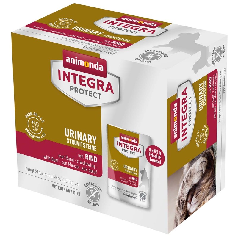 animonda INTEGRA PROTECT Adult Urinary Harnsteine mit Rind 24x85g