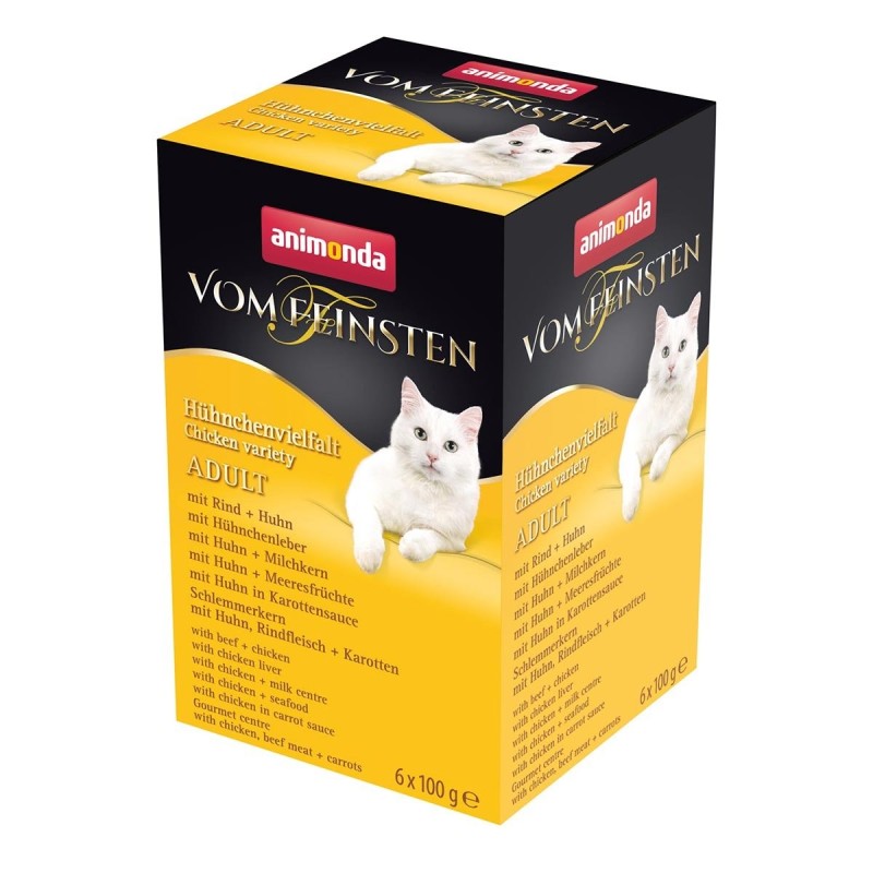 animonda vom Feinsten Adult Mixpack Hühnchenvielfalt 6x100g