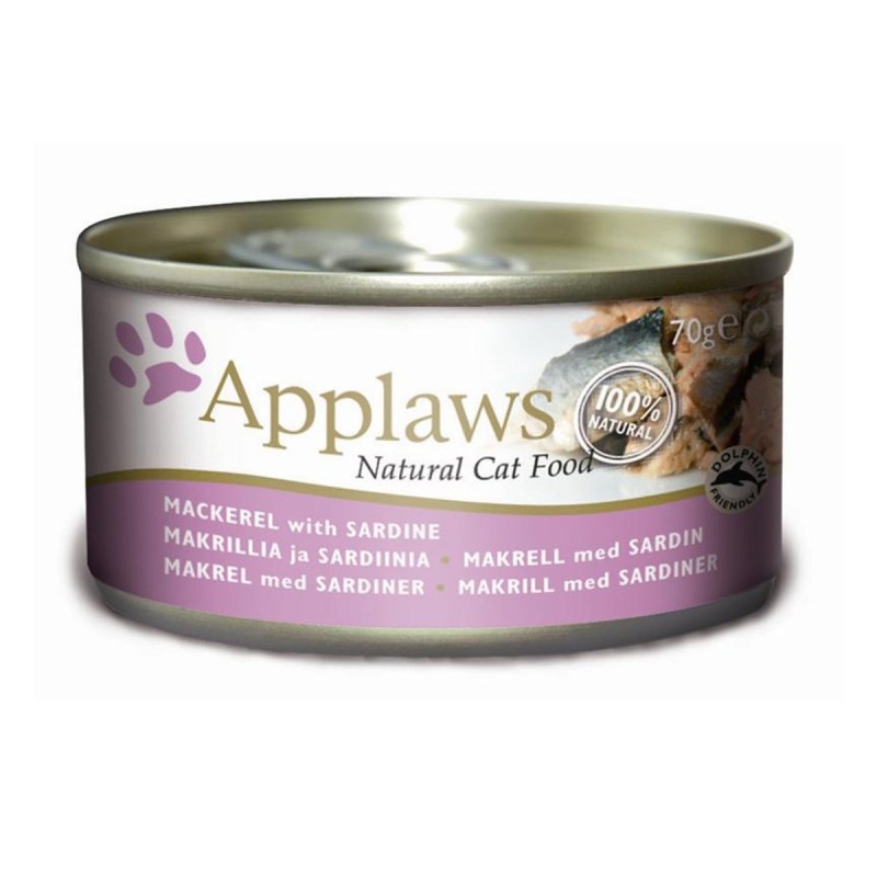 Applaws Cat Makrele / Sardinen 24x70g