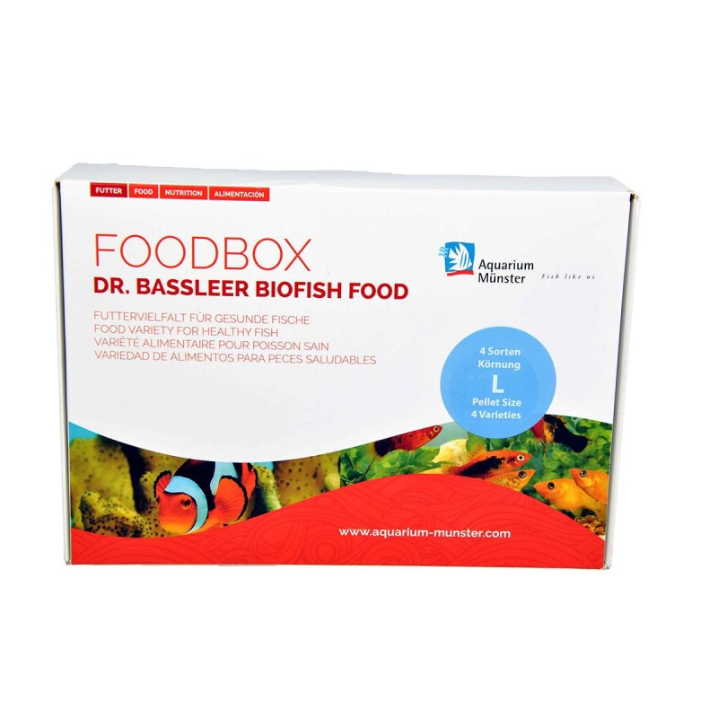 Aquarium Münster DR. BASSLEER BIOFISH FOODBOX L 4x60g