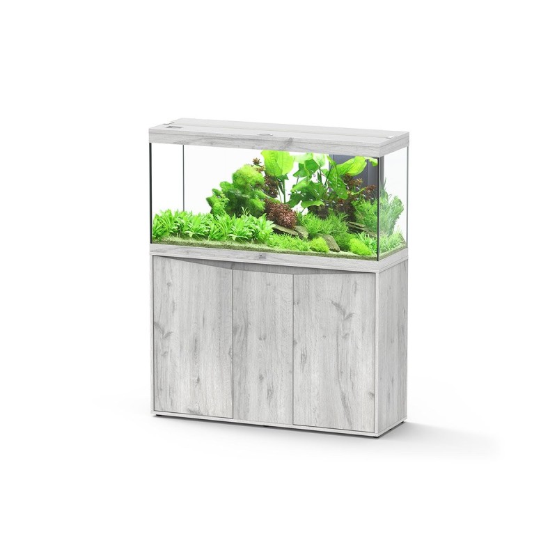 Aquatlantis Aquarienkombination Splendid Ultra 120 240l Esche Weiß Kombi