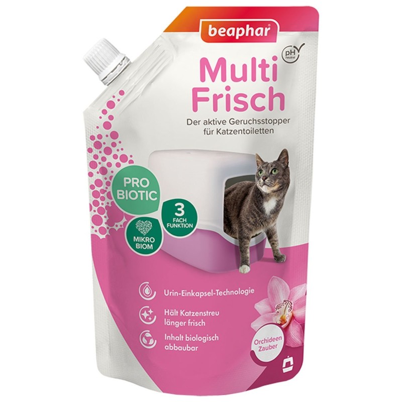 beaphar Multi-Frisch für Katzentoiletten 400g Orchidee