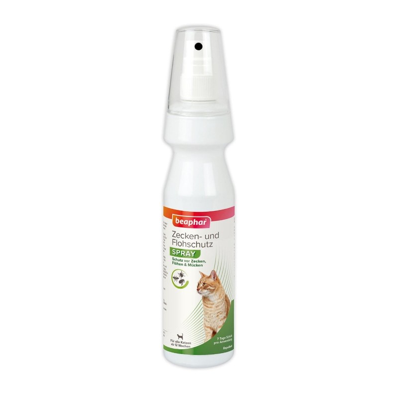 beaphar Zecken- und Flohschutz Spray für Katzen 150ml