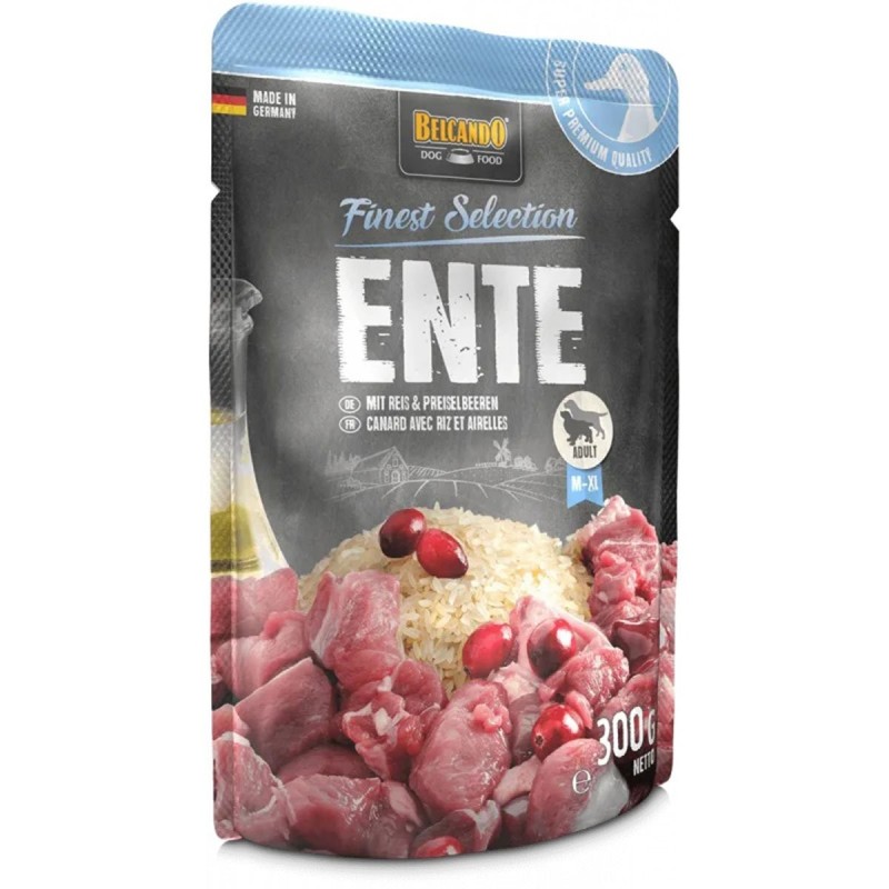 Belcando Finest Selection Ente mit Reis / Preiselbeeren 6x300g