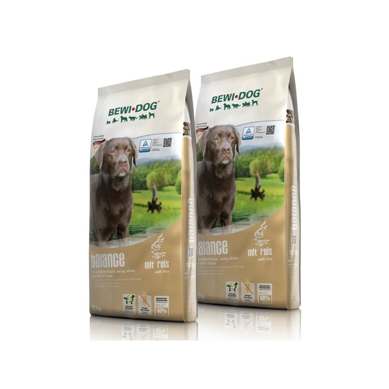 BEWI DOG balance Hundefutter 2x12,5kg