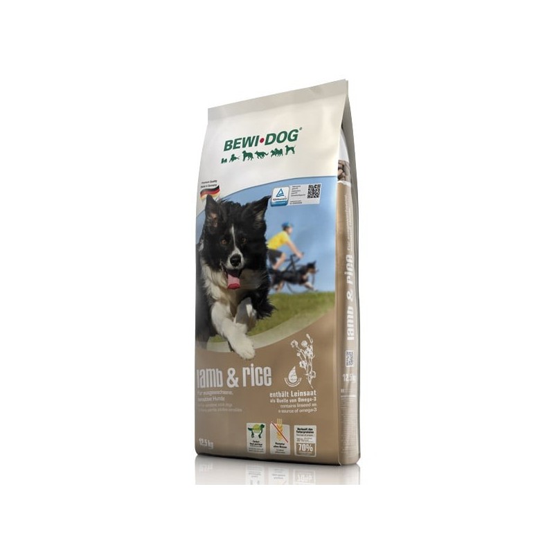 BEWI DOG lamb / rice Hundefutter 12,5kg