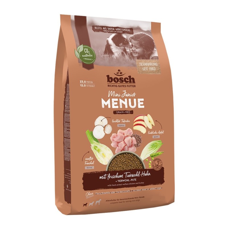 Bosch HPC MENUE Mini Junior Tierwohl-Huhn 1kg