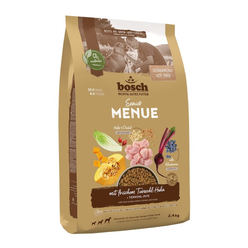 Bosch HPC MENUE Senior Tierwohl-Huhn 2,4kg