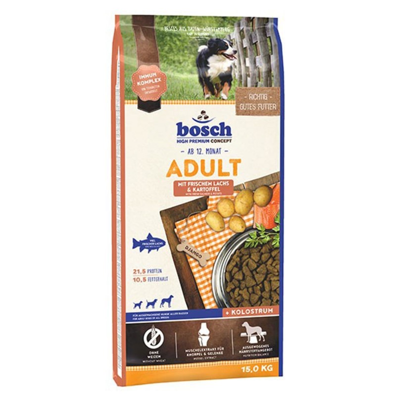 Bosch Hundefutter Adult Lachs / Kartoffel 15kg