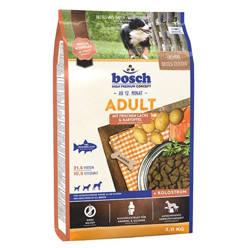 Bosch Hundefutter Adult Lachs / Kartoffel 2x15kg