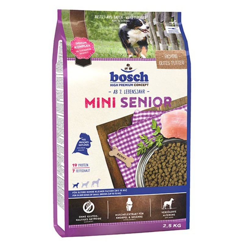 Bosch Hundefutter Mini Senior 2,5kg