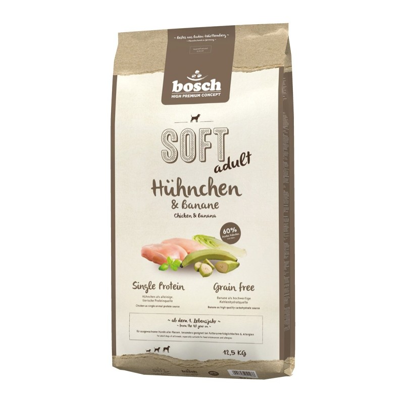 Bosch SOFT Hundefutter Hühnchen und Banane 12,5kg