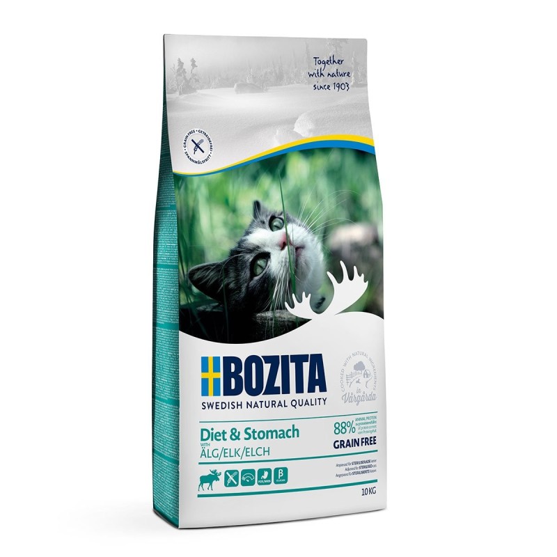 Bozita Diet / Stomach Grain free mit Elch 10kg