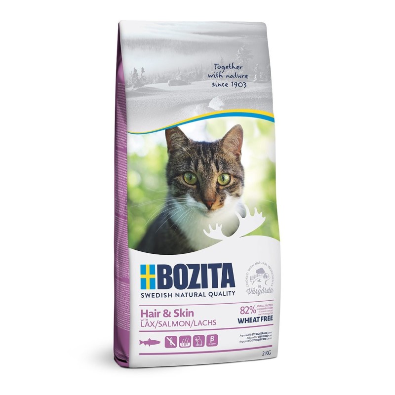 Bozita Hair / Skin Wheat free mit Lachs 2kg