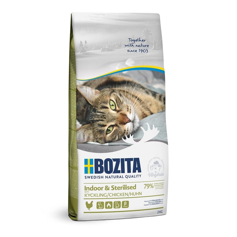 Bozita Indoor / Sterilised mit Huhn 2kg