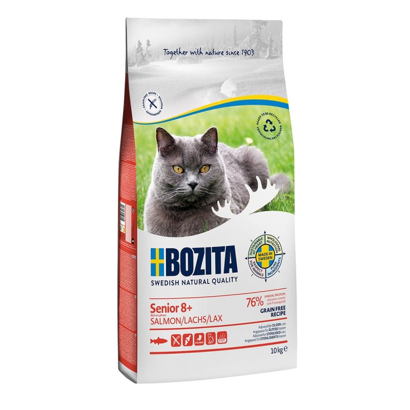 Bozita Senior 8und  Grain free mit Lachs 10kg