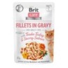 Brit Care Cat Fillets in Gravy Turkey / Salmon 6x85g