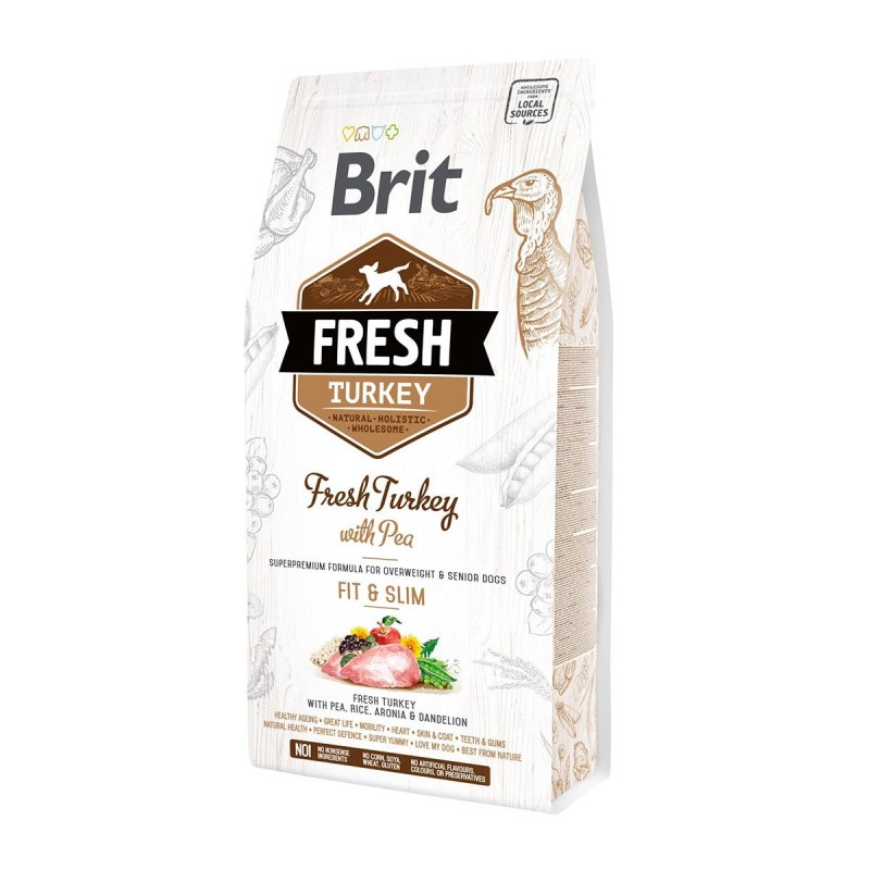 Brit Fresh Dog - Overweight / Senior dogs - Turkey - Fit / Slim 2,5kg