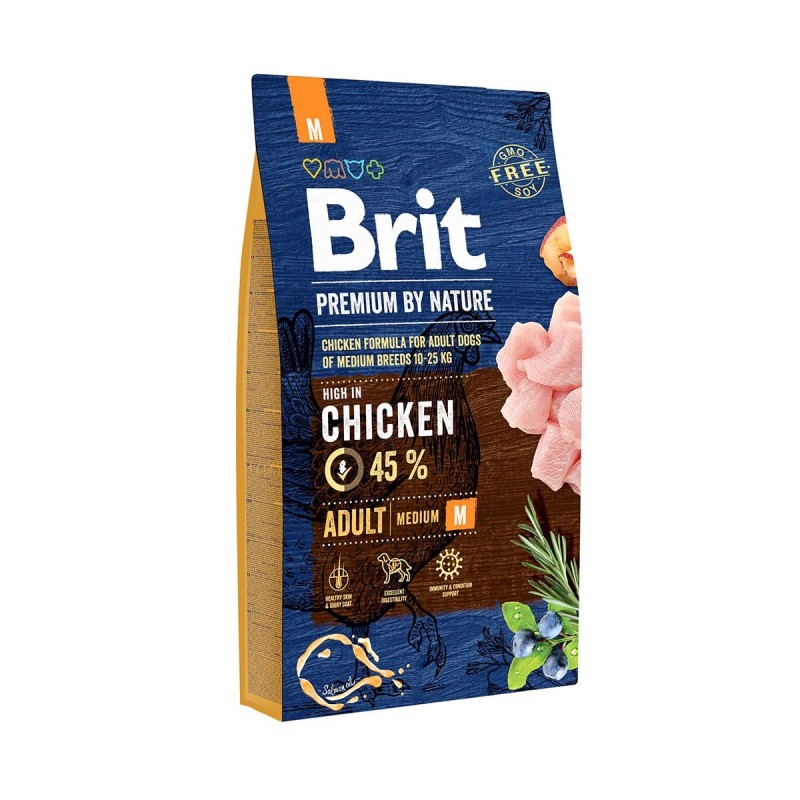 Brit Premium by Nature Adult M 8kg