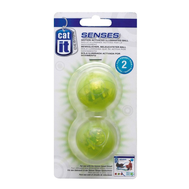 Catit Senses beleuchteter Ball 2er-Pack