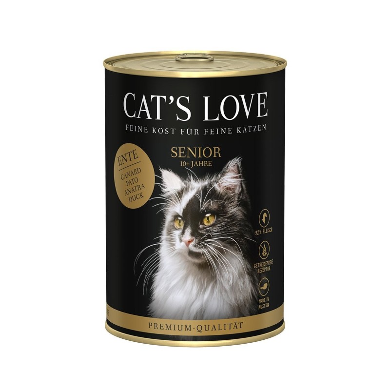 Cat´s Love Senior Ente 6x400g