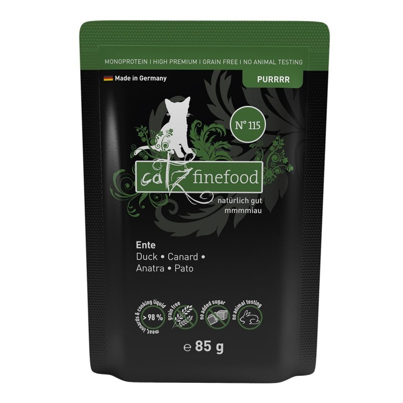 catz finefood Purrrr No. 115 Ente 16x85g