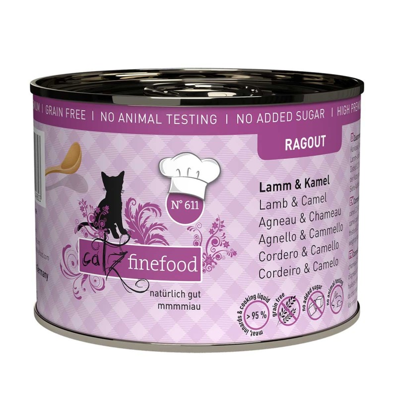 catz finefood Ragout No.611 Lamm / Kamel 24x190g