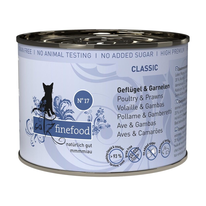 catz finefood - No. 17 Geflügel / Garnele 6x200g