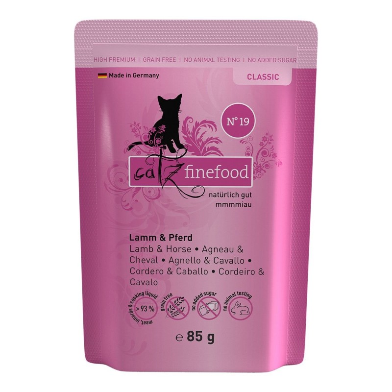 catz finefood - No. 19 Lamm / Pferd 16x85g