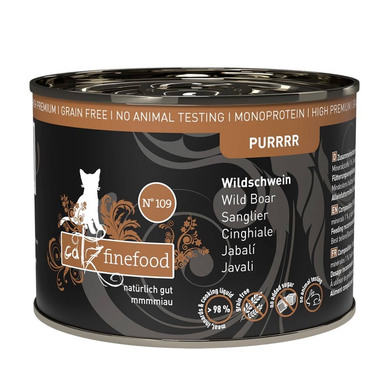 catz finefood Purrrr No.109 Wildschwein 6x200g