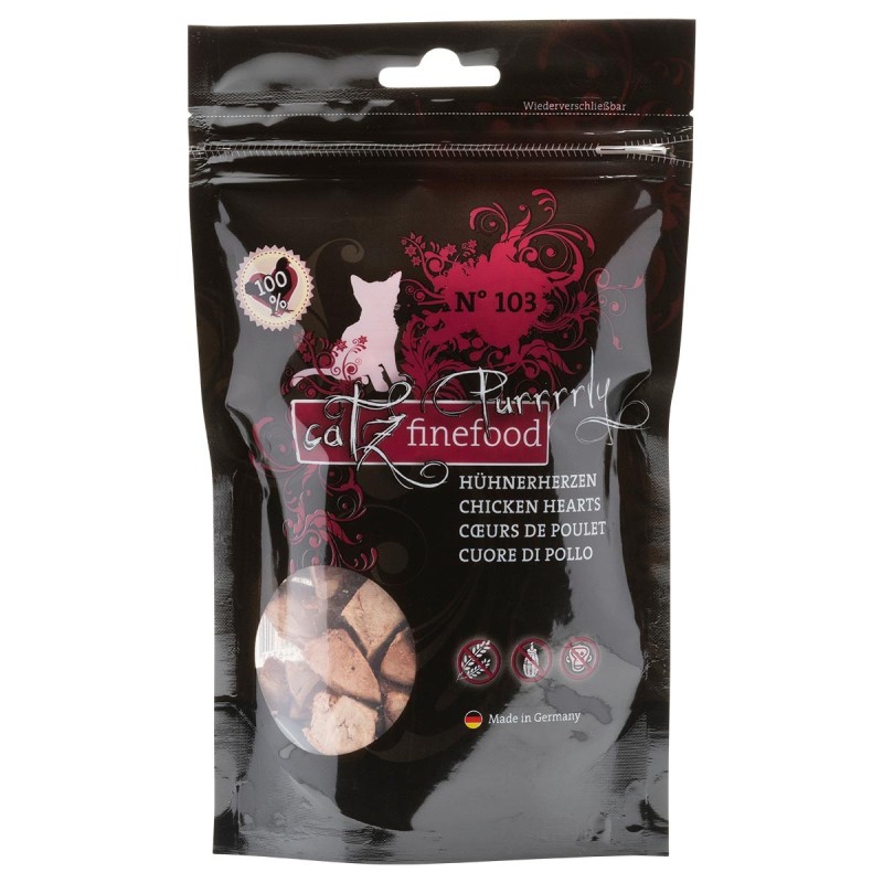 catz finefood Purrrrly No.103 Hühnerherz 45g