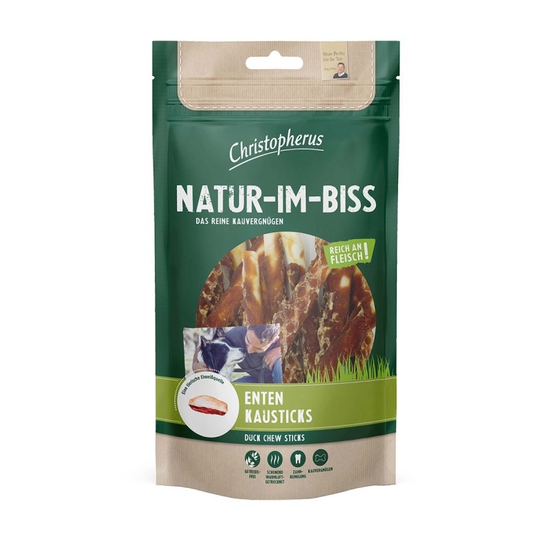 Christopherus - Natur-Im-Biss Enten-Kausticks 3x70g