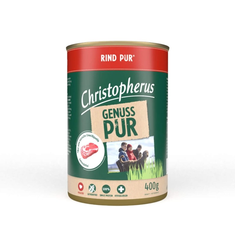 Christopherus Pur – Rind 6x400g