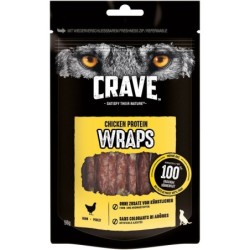 CRAVE Hund Protein Wraps...