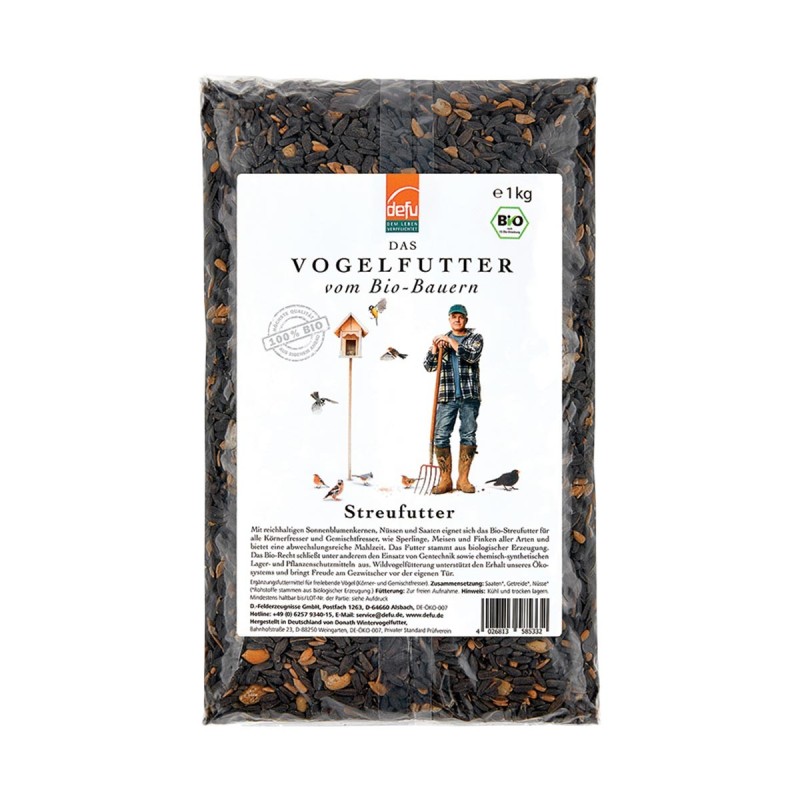 Defu Wildvögel Bio-Streufutter 1kg