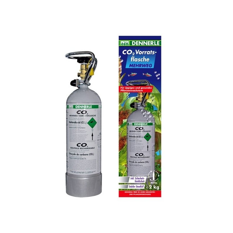 Dennerle Classic-Line CO2 Mehrweg-Vorratsflasche 2kg