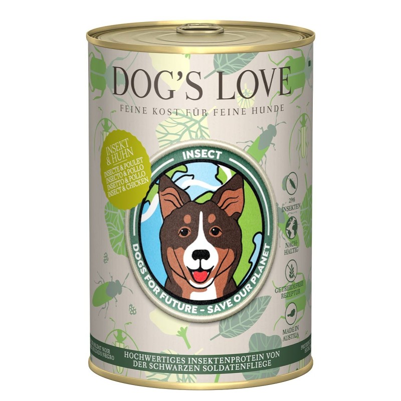 Dog's Love INSEKT / HUHN 6x400g