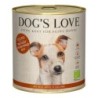 Dog's Love Bio Rind mit Reis, Apfel und Zucchini 6x800g