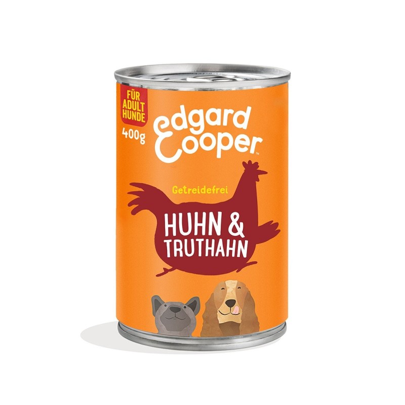 Edgard / Cooper Adult Huhn / Truthahn 6x400g