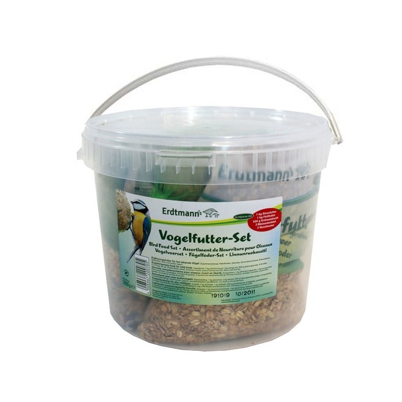 Erdtmanns Vogelfutter Set 2800g