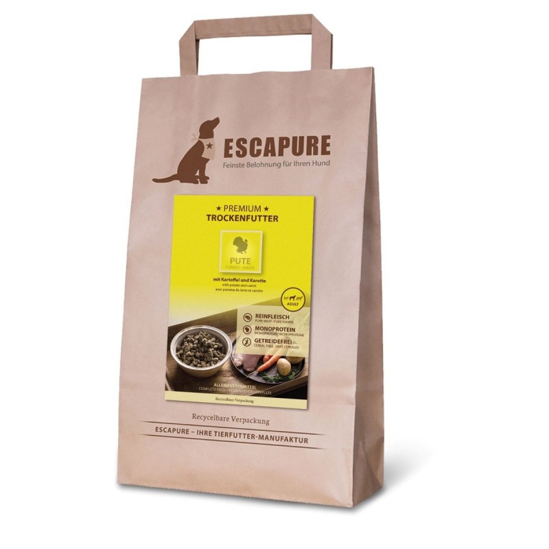 Escapure Pute Premium Trockenfutter Adult 1,5kg