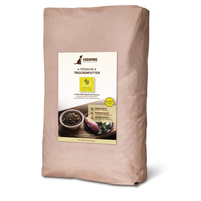 Escapure Pute Premium Trockenfutter Welpe 12kg