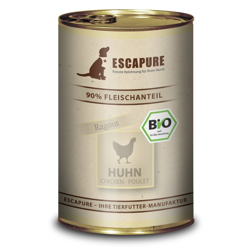 ESCAPURE BIO Huhn Ragout 6x400g